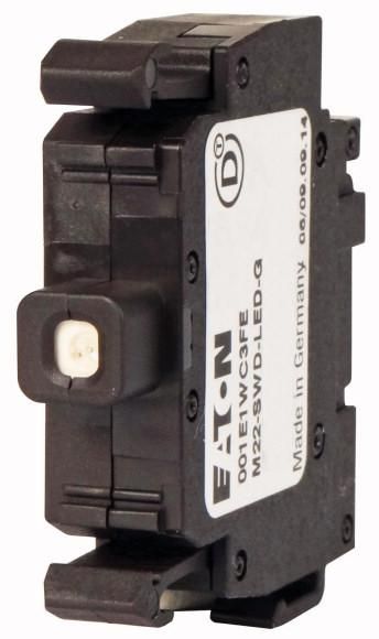 Eaton M22-SWD-LED-B Illuminated function element, SWD, LED, blue, front mounting, 115967