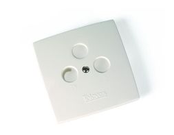 Televes AD3T cover plate 2-hole, pure white
