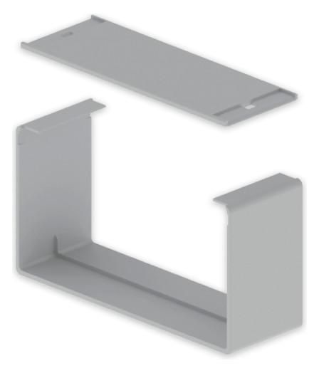 Unex 66234 light grey RAL7035 100X200 joint cover