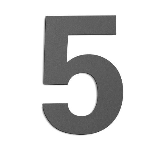 CMD G5 anthracite large house number