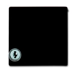 Busch-Jaeger 2118 GKSL-31 intermediate ring with hinged lid, lockable, different locking brown