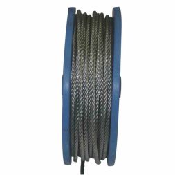 PÖtz &amp;amp; Sand 1100100077 Wire rope galvanized 5.0mm 85m roll 250/80