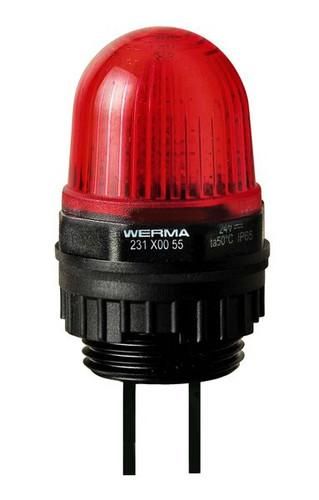 Werma 23110055 EM 24VDC RD LED permanent light