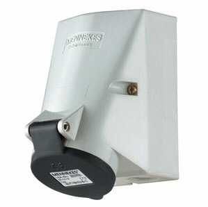 Mennekes 1862 IP44 32A5P 7H500V wall socket TwinCONT wall socket