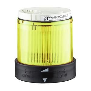 Schneider Electric XVBC2B8 steady light yellow 24V light element