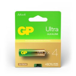 GP ULT15A357C4 UltraAlkaline Mignon, 1.5V LR06, 4-pack AA blister
