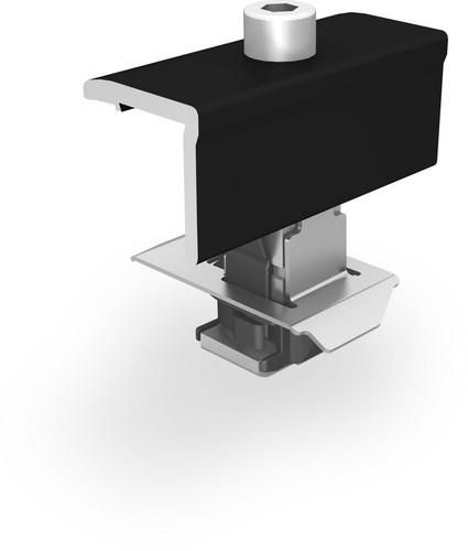 K2 Systems 2004149 Clamp 25-37 mm, black anodized end clamp set