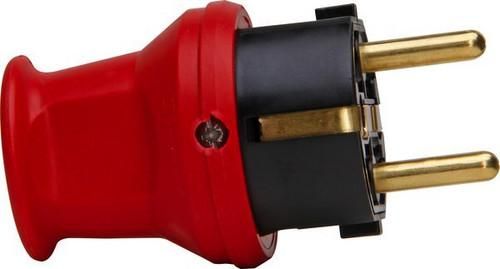 Kopp 179712001 insert break-proof 16A 250V red SCHUKO plug