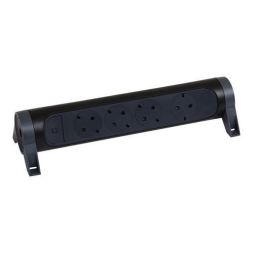 Legrand 694545 rotatable 4xSD without cable black power strip