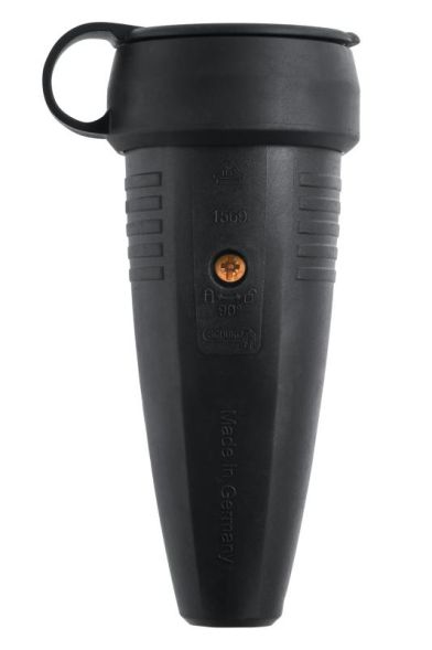 ABL 100000054 Expert coupling SCHUKO rubber (TPE) black sleeve sv IP44