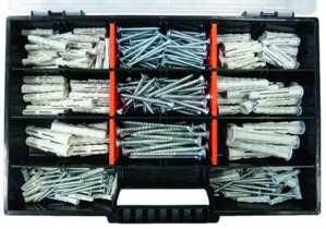 PROTEC.class 05105174 Dowels+Anchors PSKDS Dowels+Screws Assortment Case