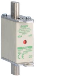 Hager LNH000040M6A NH fuse link NH000 aM 690V 40A K-detector