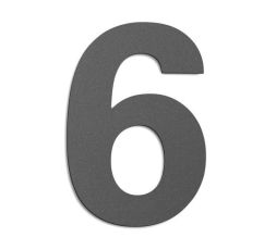 CMD G6 anthracite large house number