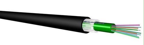 Draka Comteq A-DQ(ZN)B2Y 24G50/125 OM4 3.0kN fiber optic outdoor cable / rodent protection
