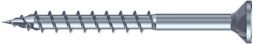 Reisser 029391S221-05004006-1 DNS plus wood construction screw, Flaseko, SIT®, coarse thread TG, SPI tip, ETA, 5.0 x 40, steel, galvanized, blue, 2x sliding, pack of 500