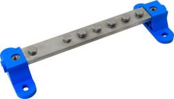 Dehn &amp;amp; Söhne 472411 Equipotential bonding bar PAS EX 7AP M10 V2A for EX area zone