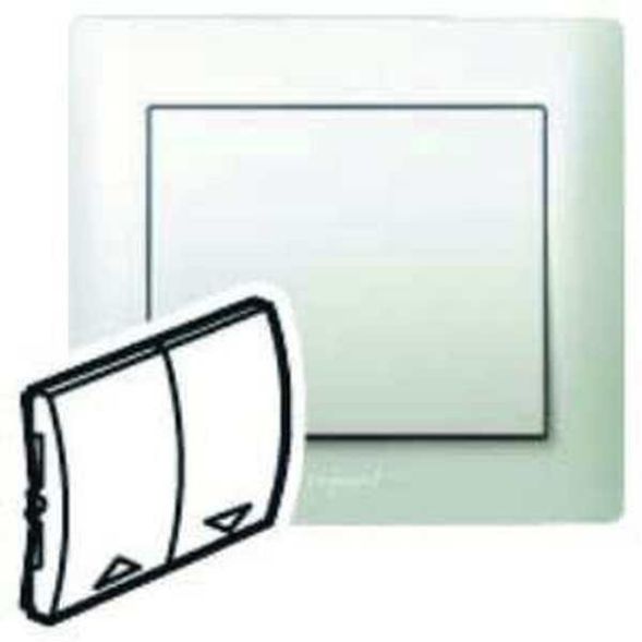 Legrand 771514 series rocker Galea blind mother of pearl, (white)