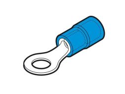 Cembre 2052070 BF-M3,5 ring shape PVC insulated flat pin claw cable lug