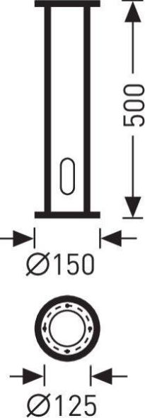 Trilux 2221400 8800 Ground piece