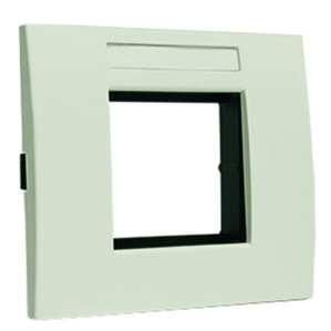 PROTEC.class 05104414 Cable duct frame PBRSERA2 2-way pure white incl. adapter