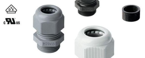 Jacob 50.620 PA/SW 50.620PA/SW black M20x1.5 cable gland