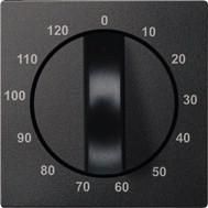 MERTEN 539214 central plate anthracite System M