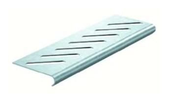 OBO Bettermann BEB 050 FS B: 50mm galvanized floor end plate, 7083041