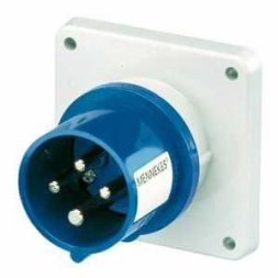 Mennekes 838 panel plug 32A 4-pin 9h 230V IP44