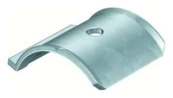 OBO Bettermann 2058FW/M 52-58mm FT metal counter trough, 1199927