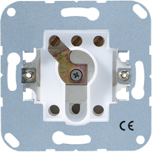 Jung 104.15 key switch without dismantling protection, 10 AX 250 V ~, blind reversing switch, 1-pole (1 drive), without claws