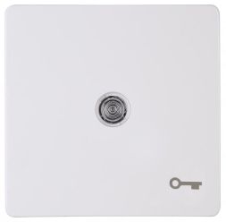 Kopp 333962004 with lens &amp;#039;key&amp;#039; HK05 arctic white rocker switch