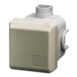 Mennekes 4122 16A3P 6H230V CEPEX IP44 CEE-UP socket