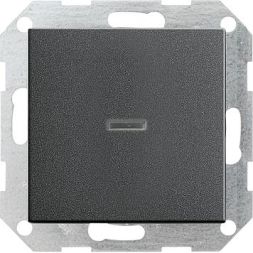 Gira 013628 push button switch control change system 55 anthracite