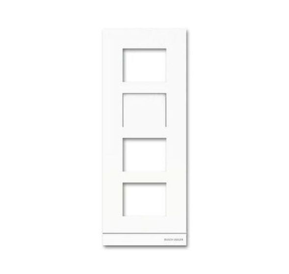 Busch-Jaeger 2TMA130160W0011 41384CF-W-03 Video 1/4 front panel