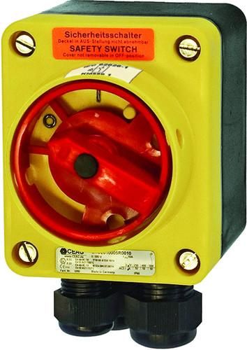 CEAG emergency light CEAG GHG2610005R0010 EMERGENCY STOP 10A-3P+1S 2SJ25Y 1SJ20Y