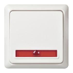 ELSO ELG502204 button 2-pole illuminated. RENO pure white