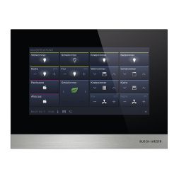 BUSCH-JAEGER H8236-5B-03 Touch panel IP touch | LAN/LAN | black | 7 inch