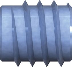 Reisser 007966S021-100020S-1 Screw-in nuts RN 7966, M10 X 20, steel, galvanized, blue pass., packed 25 a