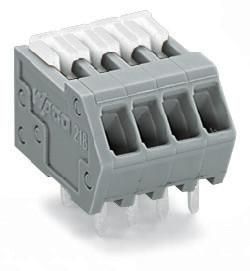 Wago 218-106/000-005 6p, 6A, 160V, rt print terminal 2.5mm