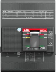 ABB Stotz-Kontakt XT1C 160 TMD 80-800 4p FF, XT1C 160 TMD 80-800 4P FF Compact circuit breaker Tmax XT1, 1SDA067405R0001