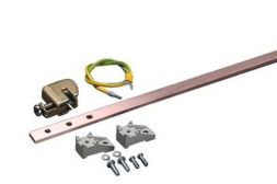 RITTAL 7545000 Earthing bar vertical copper L1400 mm