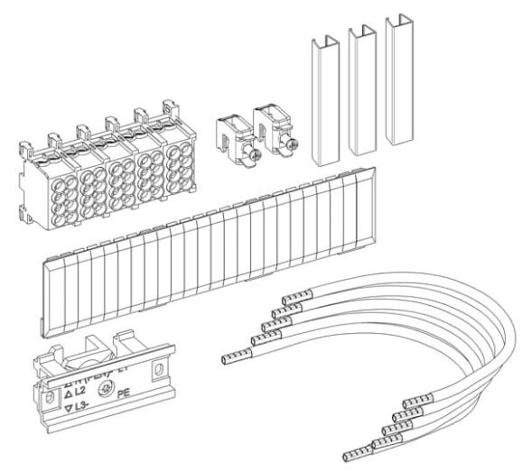 ABB Striebel &amp;amp; John 2CPX054341R9999 ZAZ10S2 5-pole 10qmm equipment kit