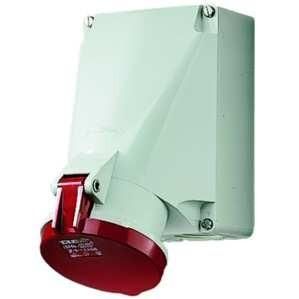 Mennekes 21253A 63A5P 6H400V IP44 HW/VN CEE wall socket