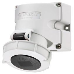 Mennekes 9561 32A4p7h500V IP67 wall socket