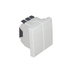 EFAPEL TWO CIRCUITS SWITCH - 2 MOD WHITE