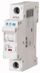 Eaton PXL-B3,5/1 circuit breaker, 3.5A, 1p, B-Char, 236020