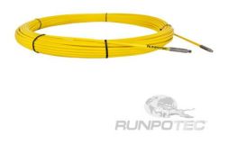 Runpotec 20368 fibreglass replacement rod 7.5mm 40m with end sleeves M12