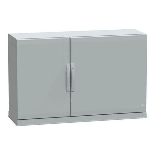 Schneider Electric NSYPLAZ7124G 7035 POLY-WS 750X1250X420 2 DOORS standing cabinet