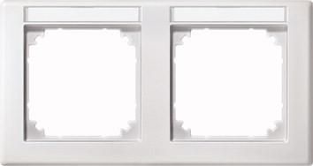 MERTEN 473219 Frame 2-way horizontal polarw M-SMART