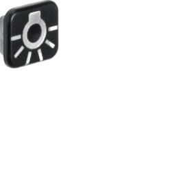 Berker 18223501 lens with print transparent Berker W.1